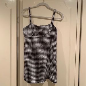 Gingham Mini Dress
